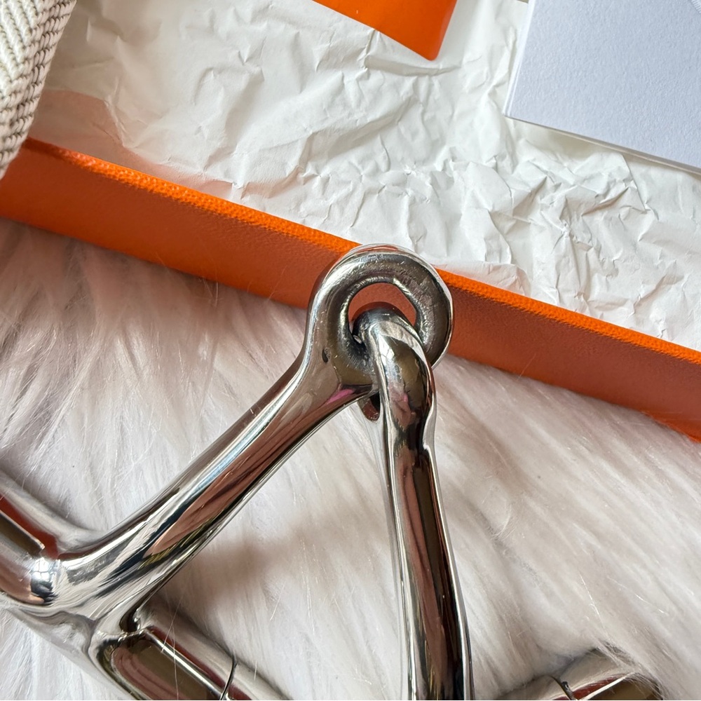Vintage Hermès Stainless Steel Verdun Snaffle Bit - Picture 8 of 10